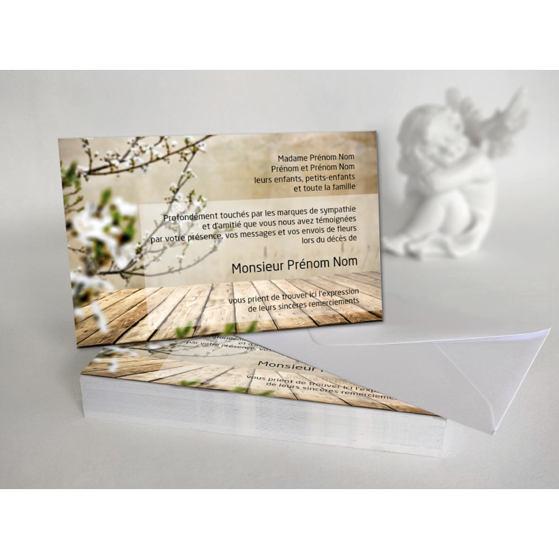 25 Cartes De Condoléances, DIN A6 Enveloppes De Condoléances Au